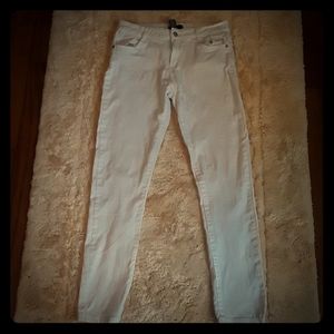 White jeans